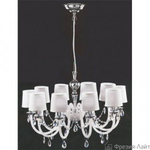 Italamp 445/5 bianco/SWstrass/C люстра подвесная