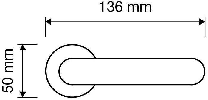 LINEA CALI' Ручка из латуни на розетке Heidi 1665 rb 011 - Вид №4