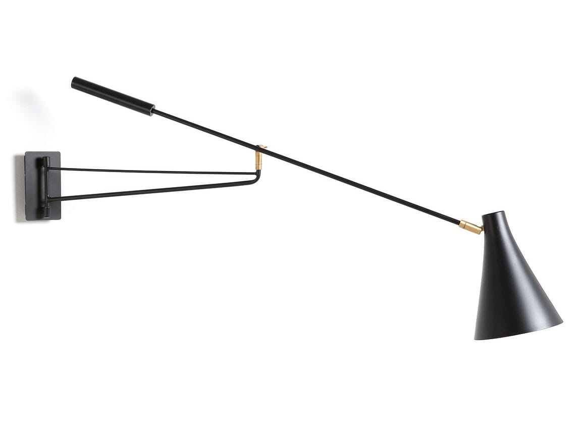 Регулируемая металлическая настенная лампа AMPM Jameson ARCH-00002464