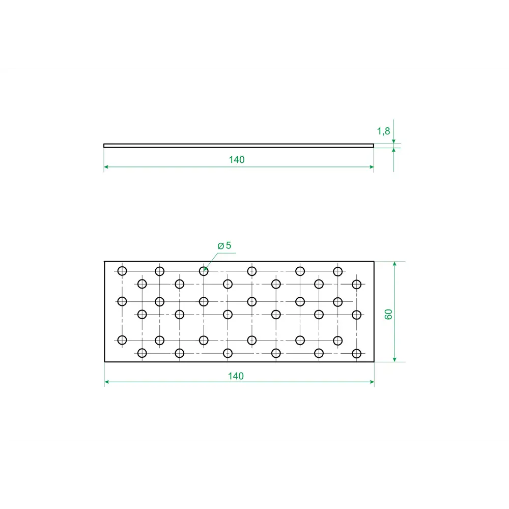 Santreyd Монтажная пластина 120×60 мм для прочных соединений 84857775 STLM-0056242 - Вид №3