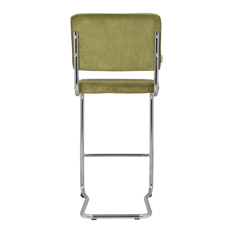 Стул барный Ridge Kink Rib зеленый Zuiver 1500010 - Вид №3