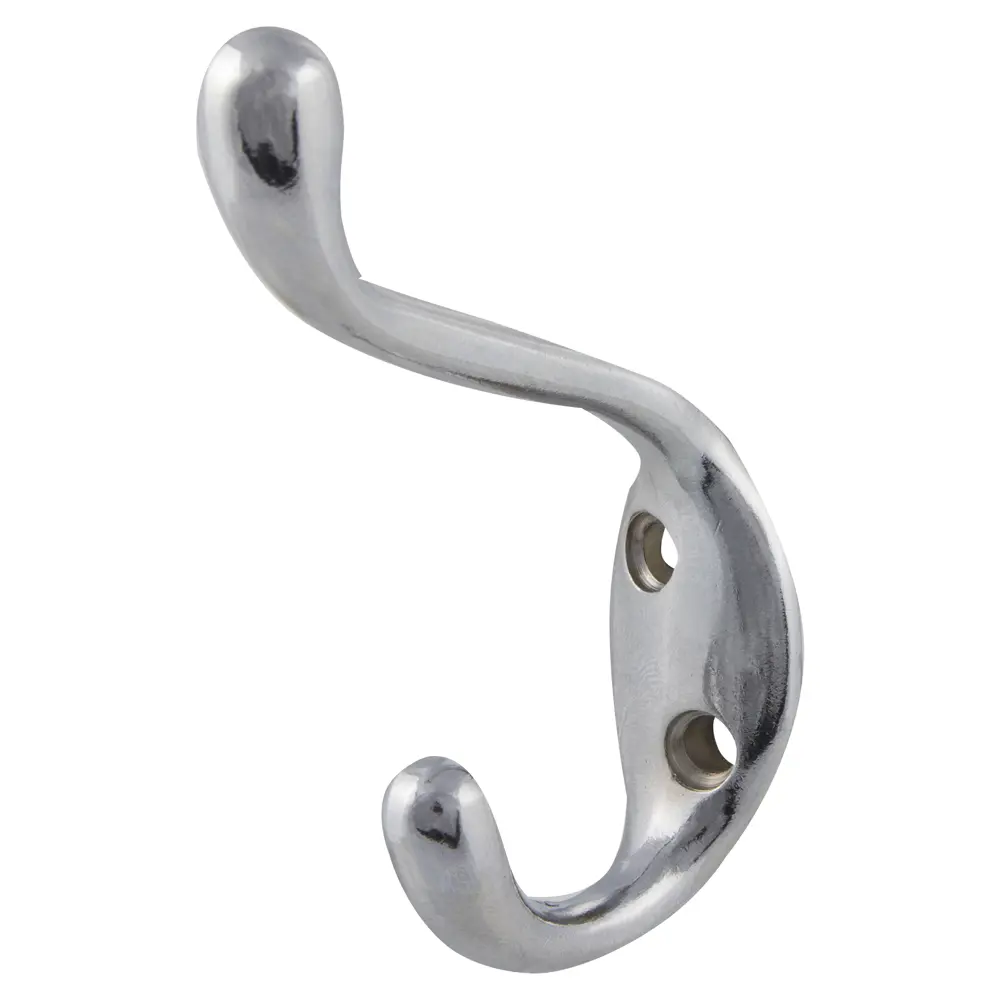 Крючок для пальто и шапки, 75 мм, металл, цвет хром LAMPLANDIA STLM-2168988