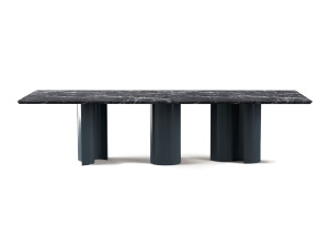 Прямоугольный мраморный стол