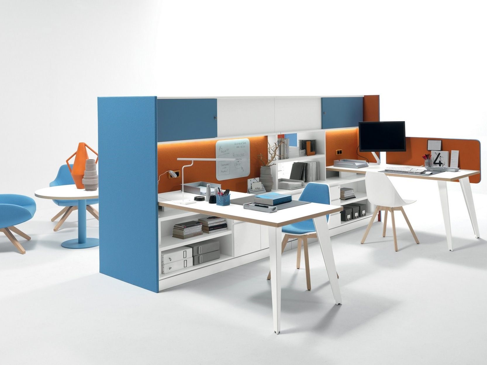 Многофункциональный деревянный рабочий стол со встроенной полкой Martex позвонок ARCH-00047224