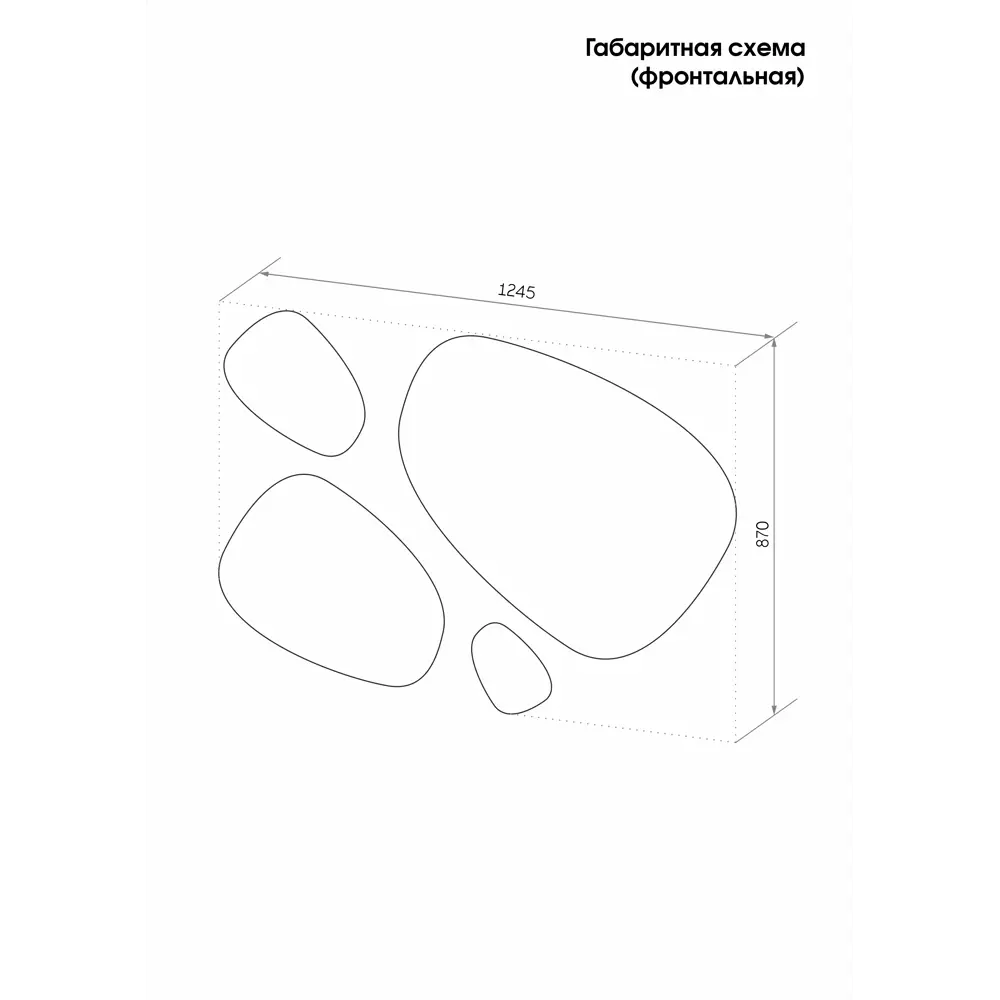 Зеркало декоративное Иллюзори 100x130 см цвет серебристый 4 шт 89367603 STLM-2086898 КОНТИНЕНТ - Вид №5