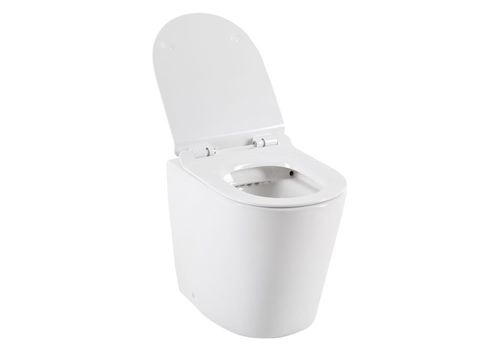 BL104NFST Приставной унитаз напольный Белый Aquanet ATAGO Китай - Вид №5