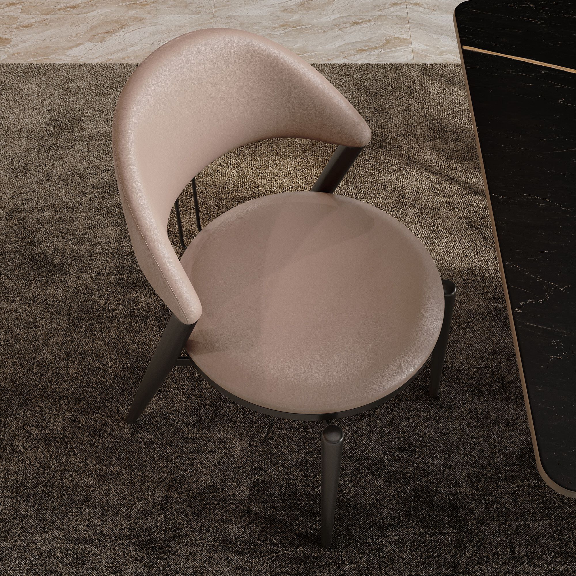 Стул из искусственной кожи GIULIA GRILLO IL RICORDO ARCH-00139457 - Вид №11