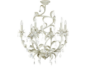 Металлическая люстра