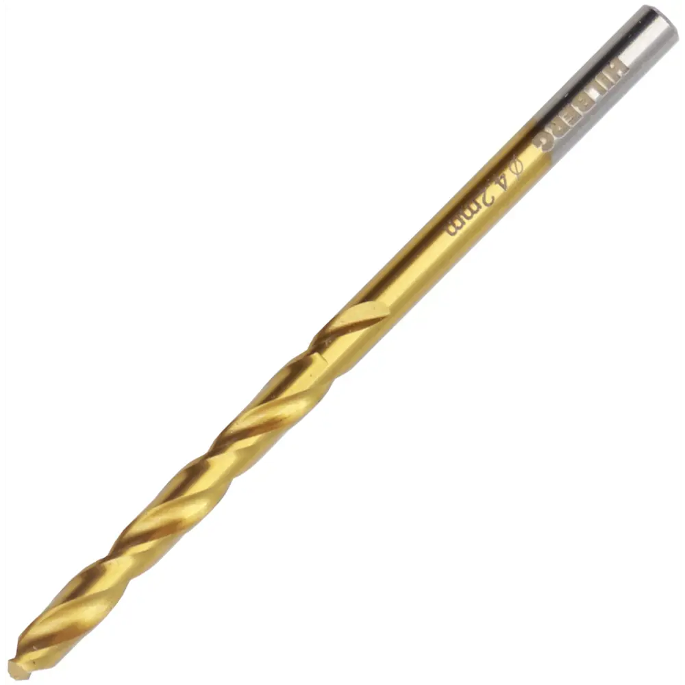 Сверло спиральное Hilberg CO042 4.2x75 мм по металлу HSS-Co 89387095 STLM-1574849