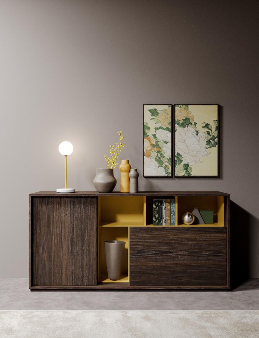 PROF Офисный шкаф из дерева с распашными дверцами Sessanta sun-id-1361158 - Вид №4