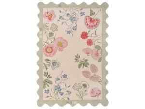 Прямоугольный ковер ручной работы из шерсти