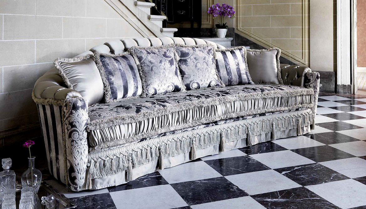 Диван  DOMINGO SALOTTI MALVINA CAPITONNE  - Вид №2