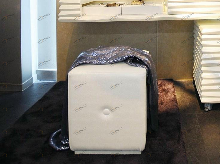 CorteZari Пуф из экокожи Zoe gold 635