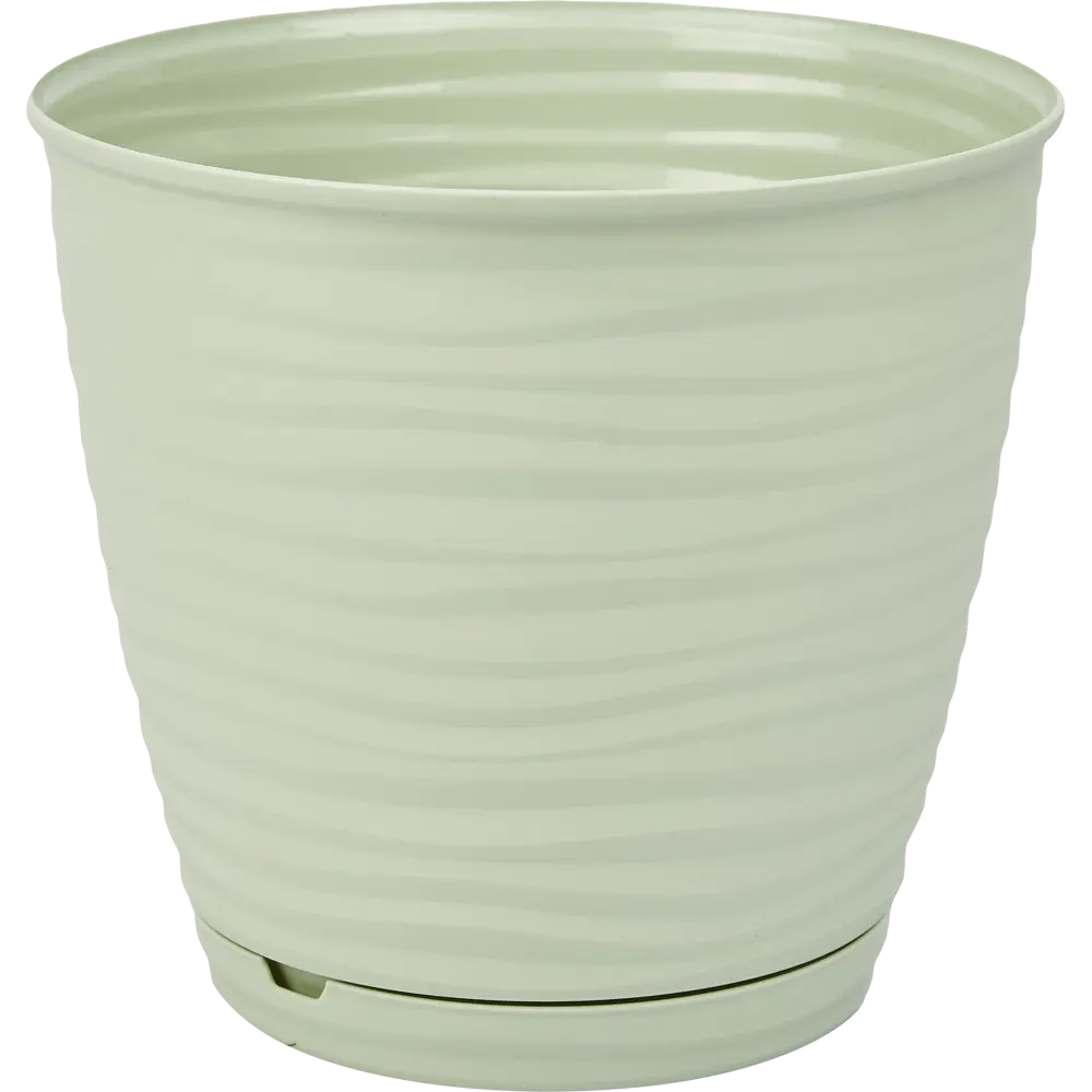 Цветочный горшок Idi Land Saffron с поддоном для комнатных растений 84533070 STLM-0051417