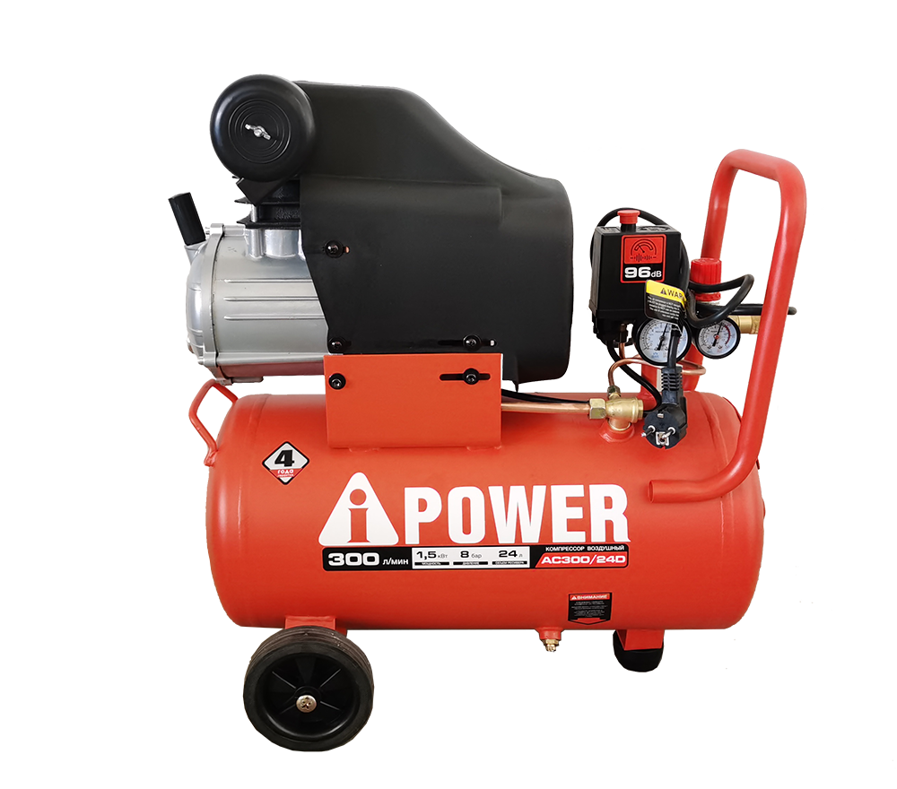 Компрессор поршневой масляный A-iPower AC300/24D 9191233 STDN-0079892