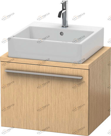 XL540001212 X-Large Тумбочка для компактной консоли Дуб брашированный, натуральный шпон Duravit