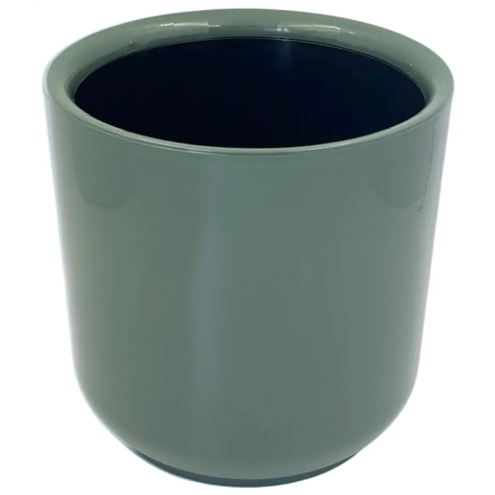 Кашпо Evergreen Design Дельта 25x25x25 см v9.8 л пластик нефрит 89452942 STLM-2149374