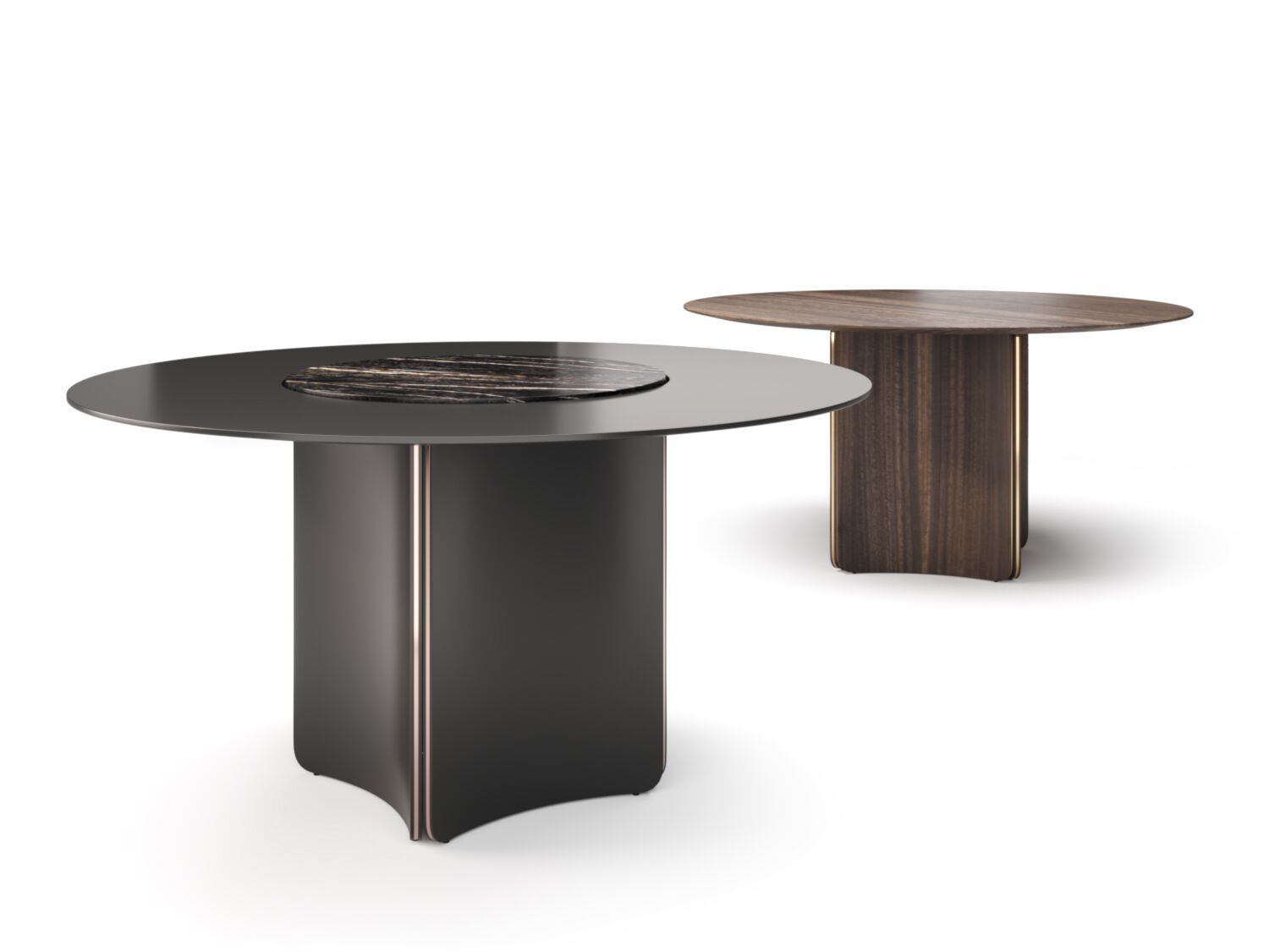 Круглый обеденный стол PRADDY Natur ARCH-00149956 - Вид №3