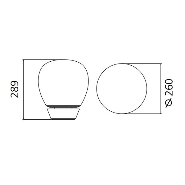 Настольная лампа 1817010A от Artemide ARTEMIDE ЭЛИТНЫЕ 244854 Белый;прозрачный  - Вид №6
