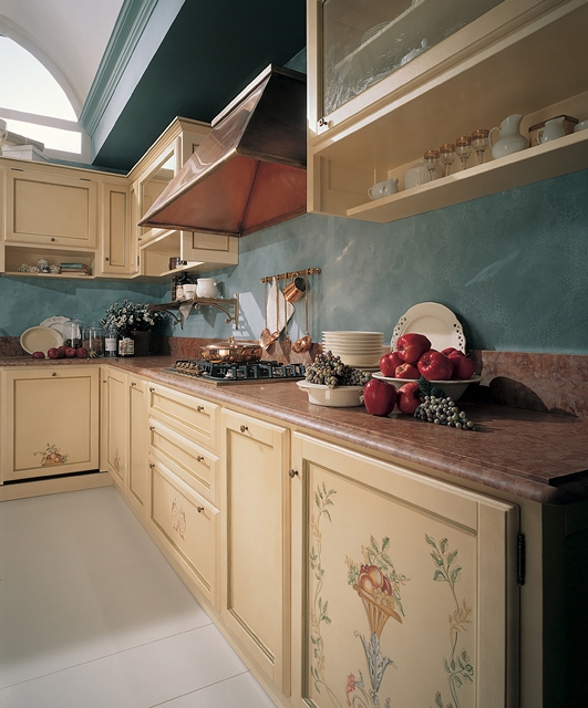 202 Tifernoit Кухня с декором "Фруктовые вазы" Cucina - Вид №5