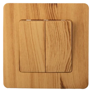 Двуклавишный выключатель Systeme Electric Blanca для управления освещением 84502371