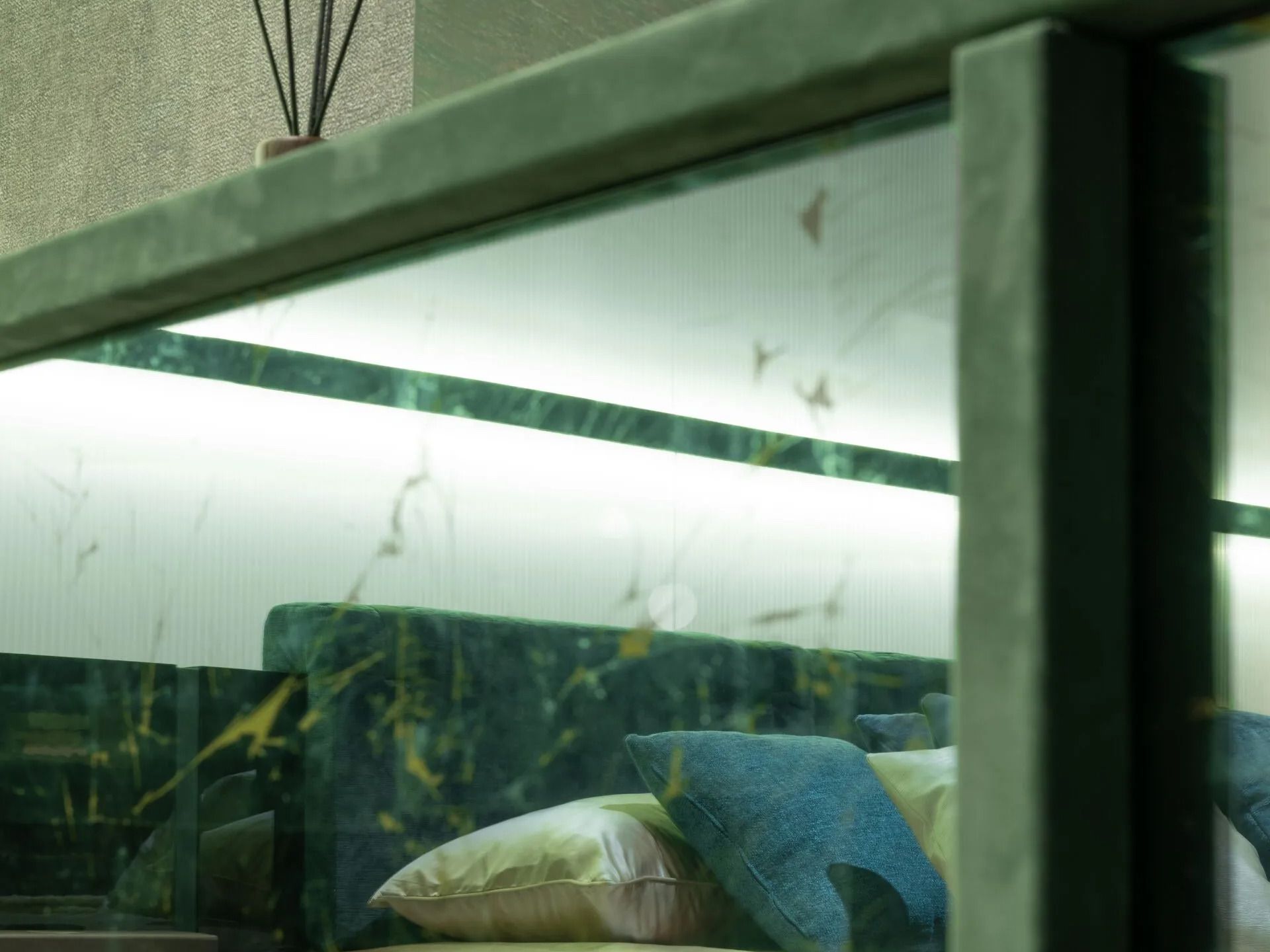 Деревянный и стеклянный комод RIVATELIER CUBE ARCH-00075129 - Вид №6