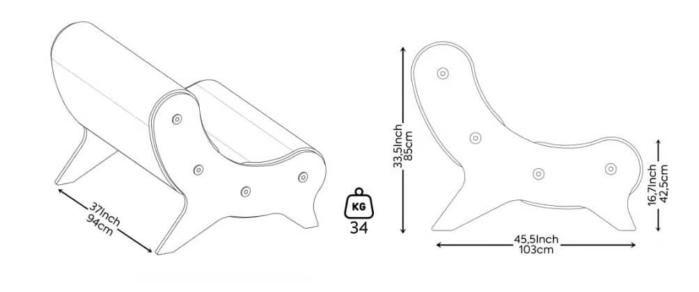 Armchair with footstool KUUMO ARCH-00068498 - Вид №3