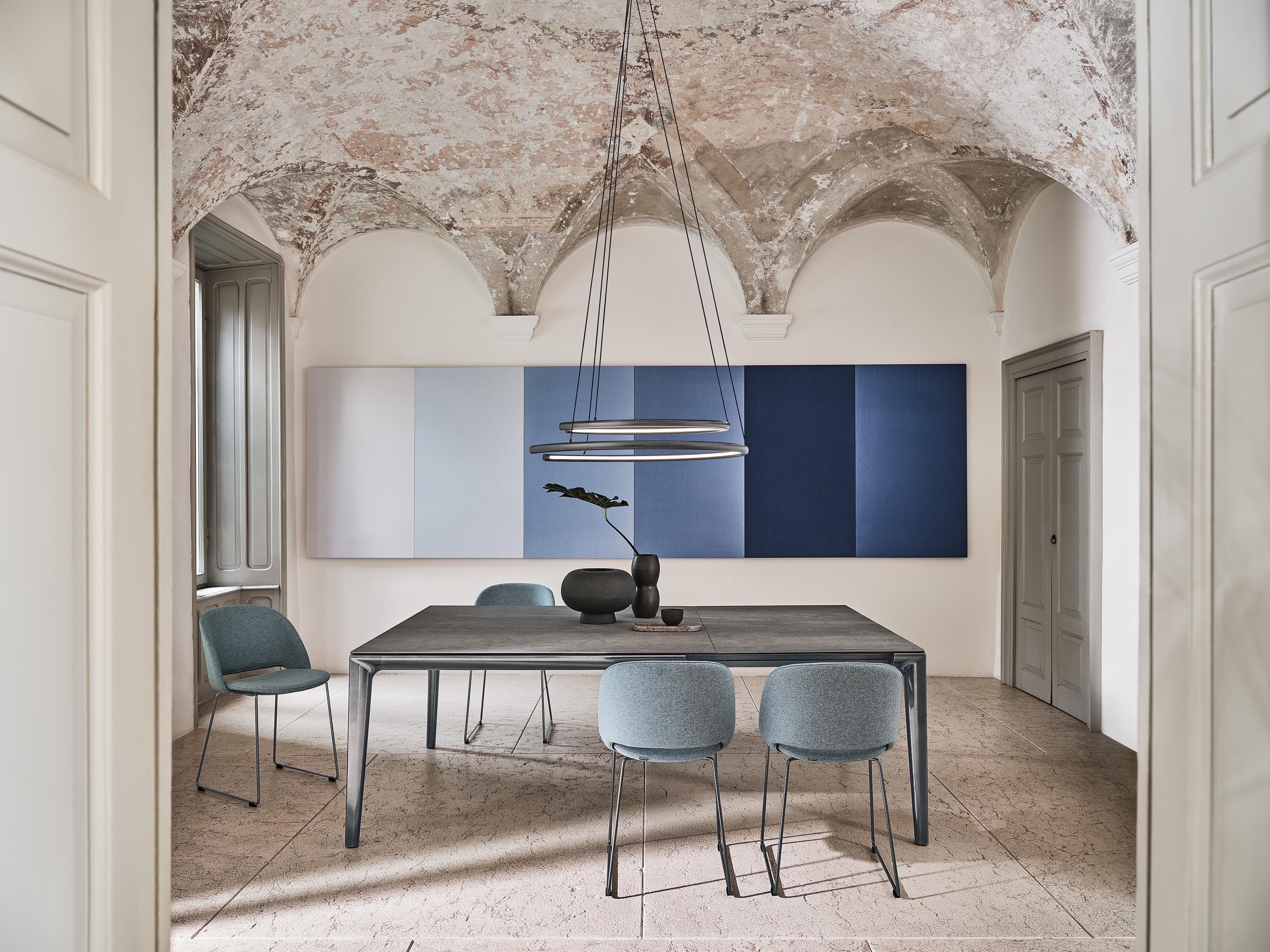 Стальной светодиодный подвесной светильник с диммером Bontempi Casa COMET ARCH-00122394 - Вид №3