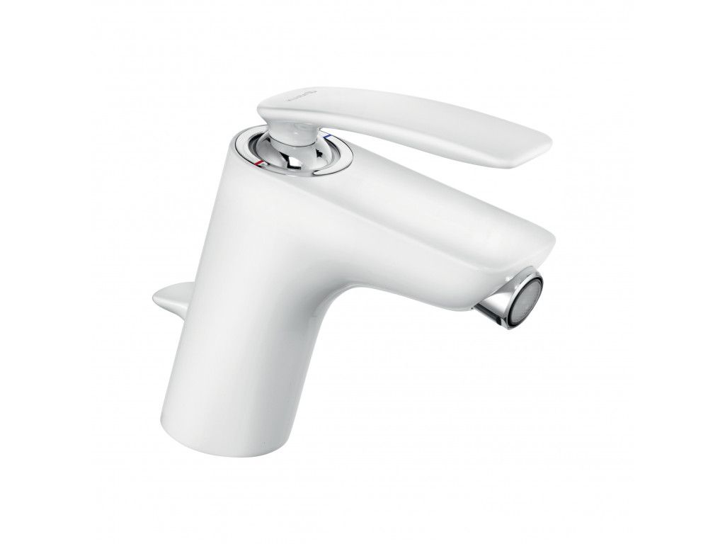 522169175 однорычажный смеситель для биде DN 10 KLUDI BALANCE белый/хром 