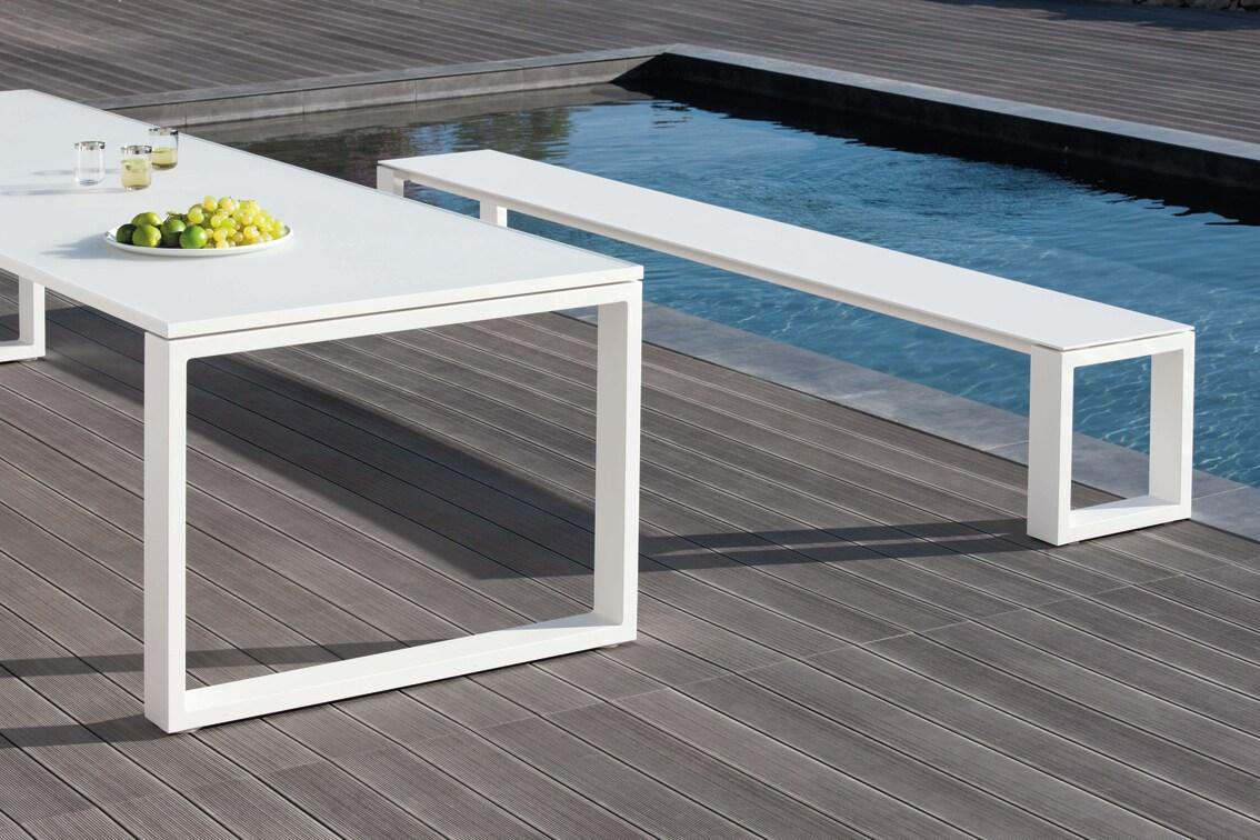 MNST949 Обеденный стол pca white f8 ⌀155см Manutti Fuse - Вид №2