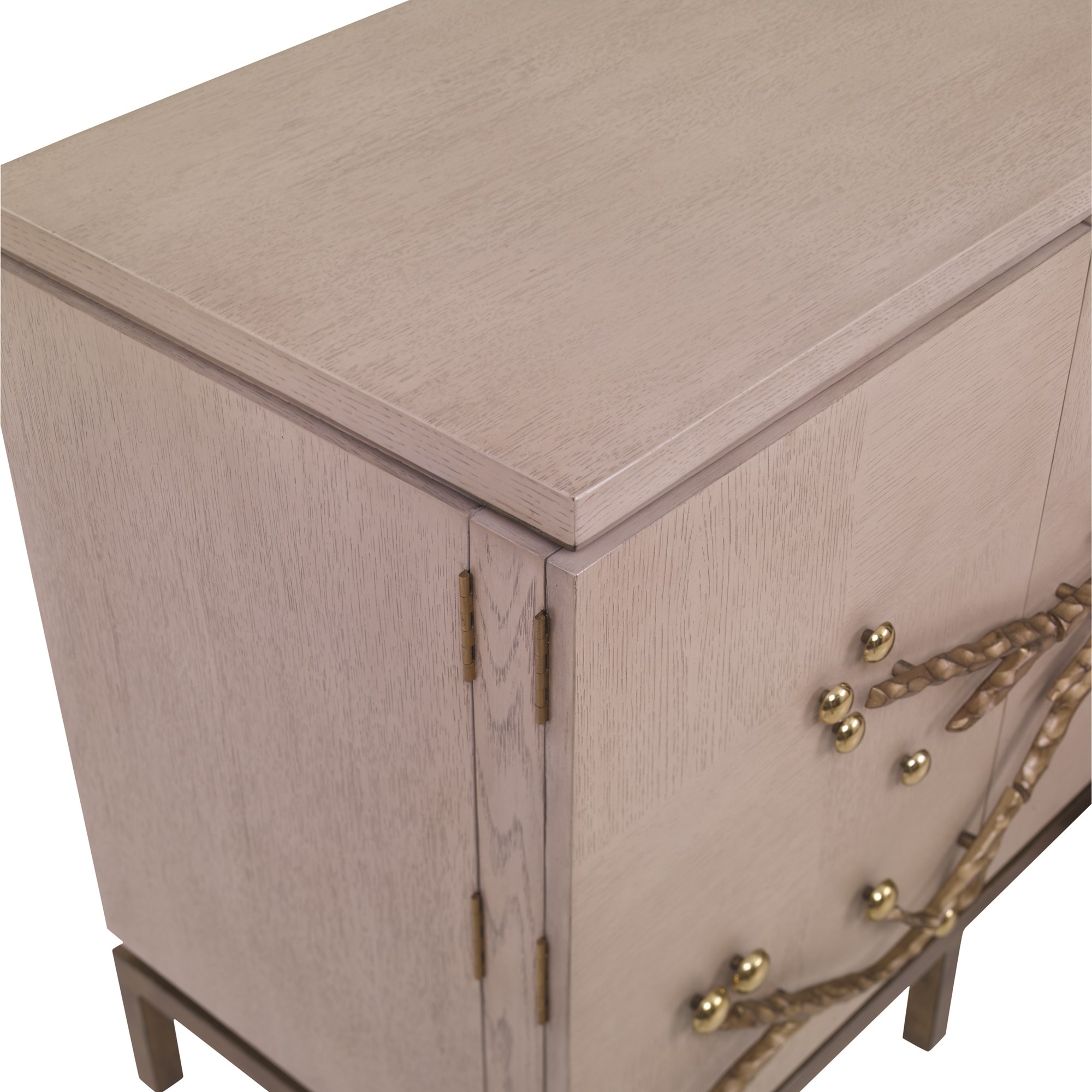 Шкафы 06809-820-001 Cherry Blossom Media Cabinet - Oak Ambella  - Вид №4