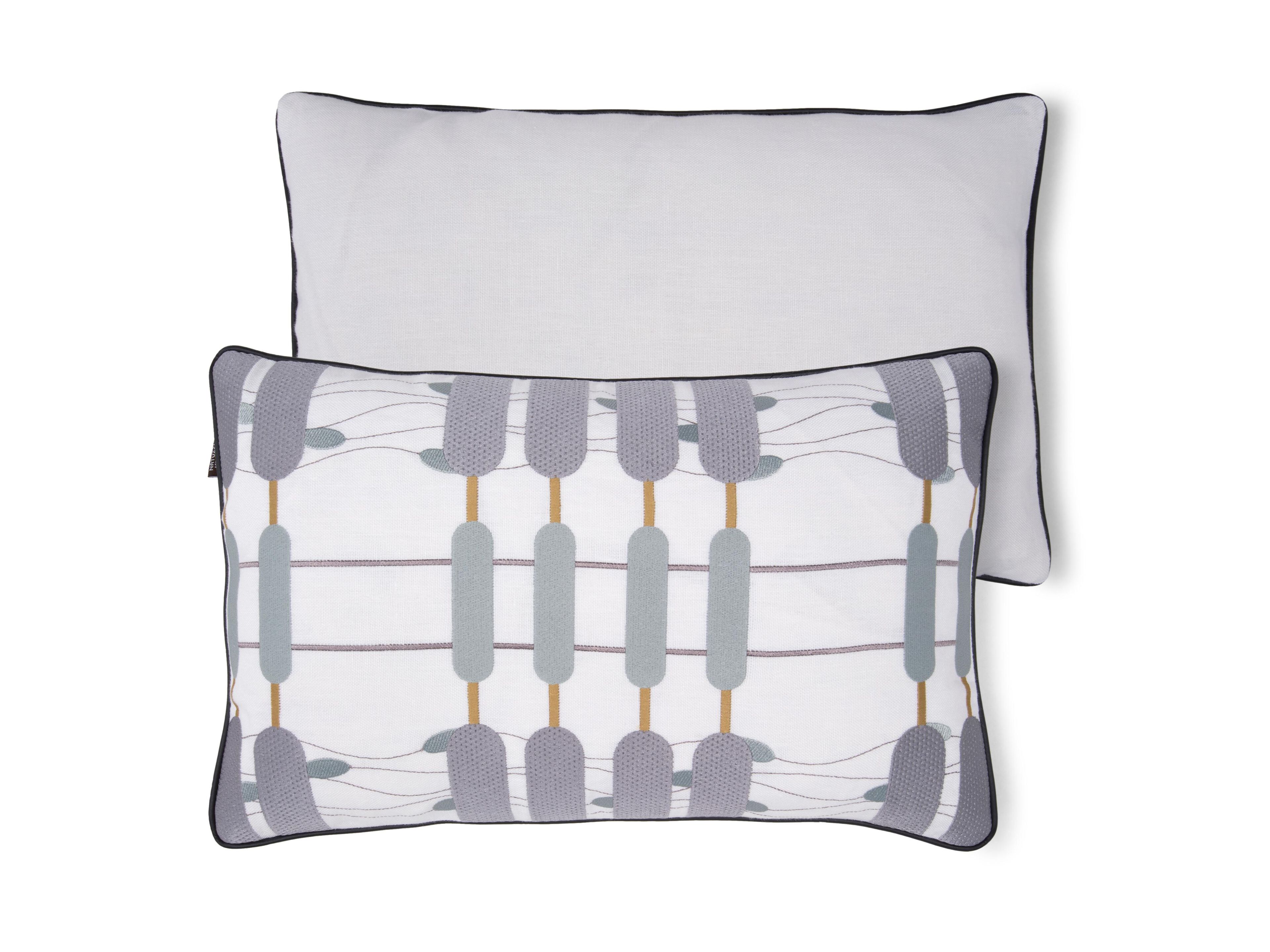 Ткань прямоугольная вышитая подушка Natuzzi Italia Posidonia ARCH-00024239