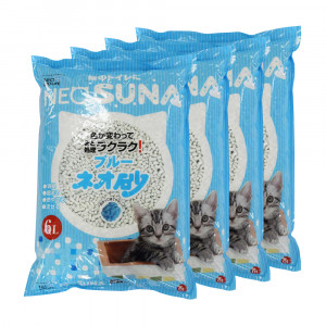 ПР0029184*4 Наполнитель для кошачьего туалета Комкующийся с цветовым индикатором 6л (упаковка - 4 шт) NEO LOO LIFE