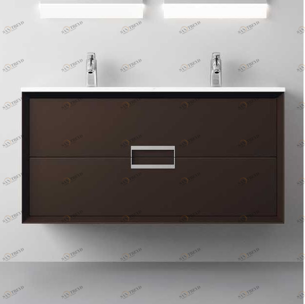 Avila Dos Тумба подвесная с раковиной NEW 120 Color 44 NOVUS Trendy 26072120120089N44