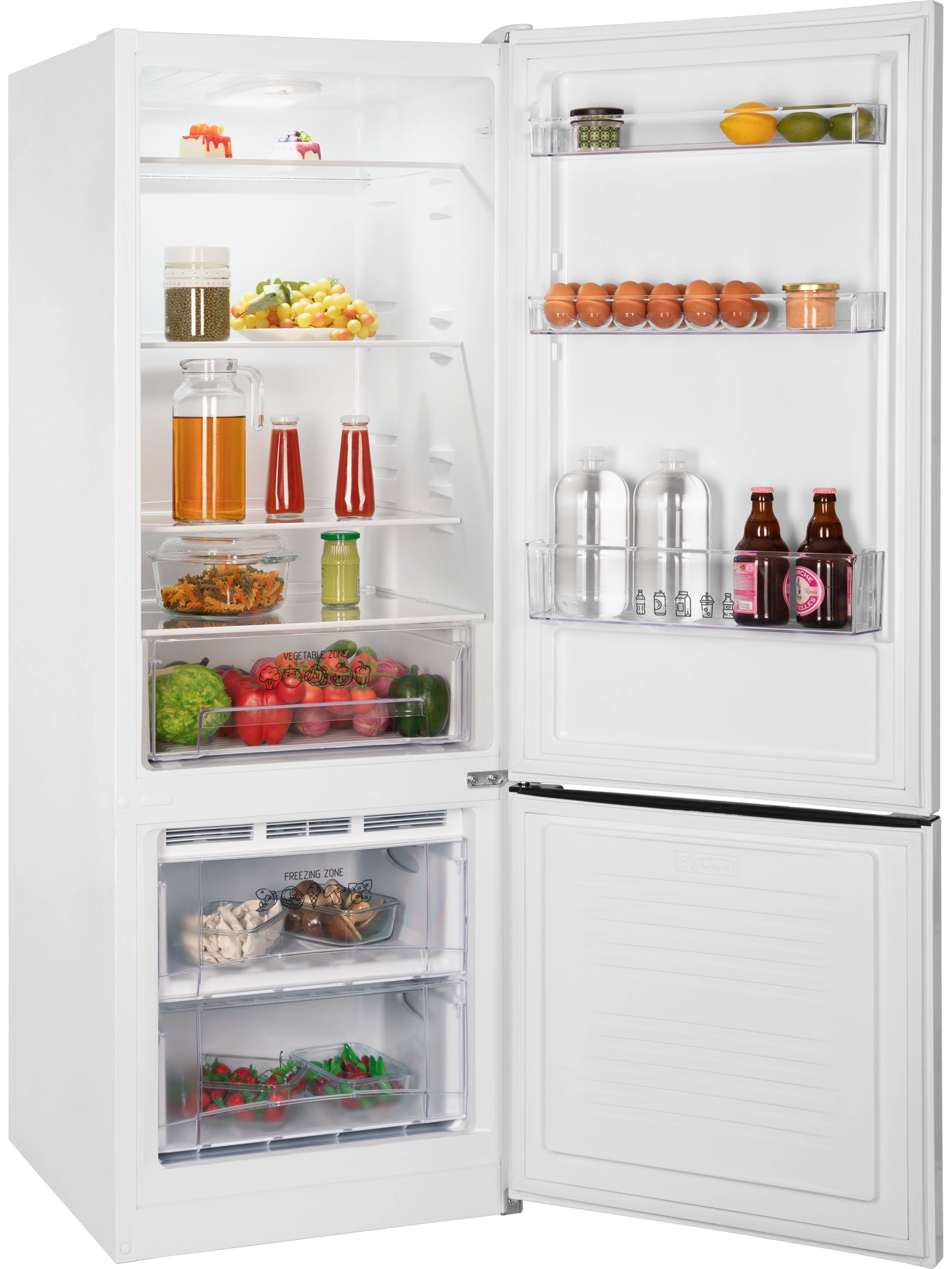 9291849 Холодильник с морозильником   NORD NRB 122 W белый STDN-0070295 - Вид №1