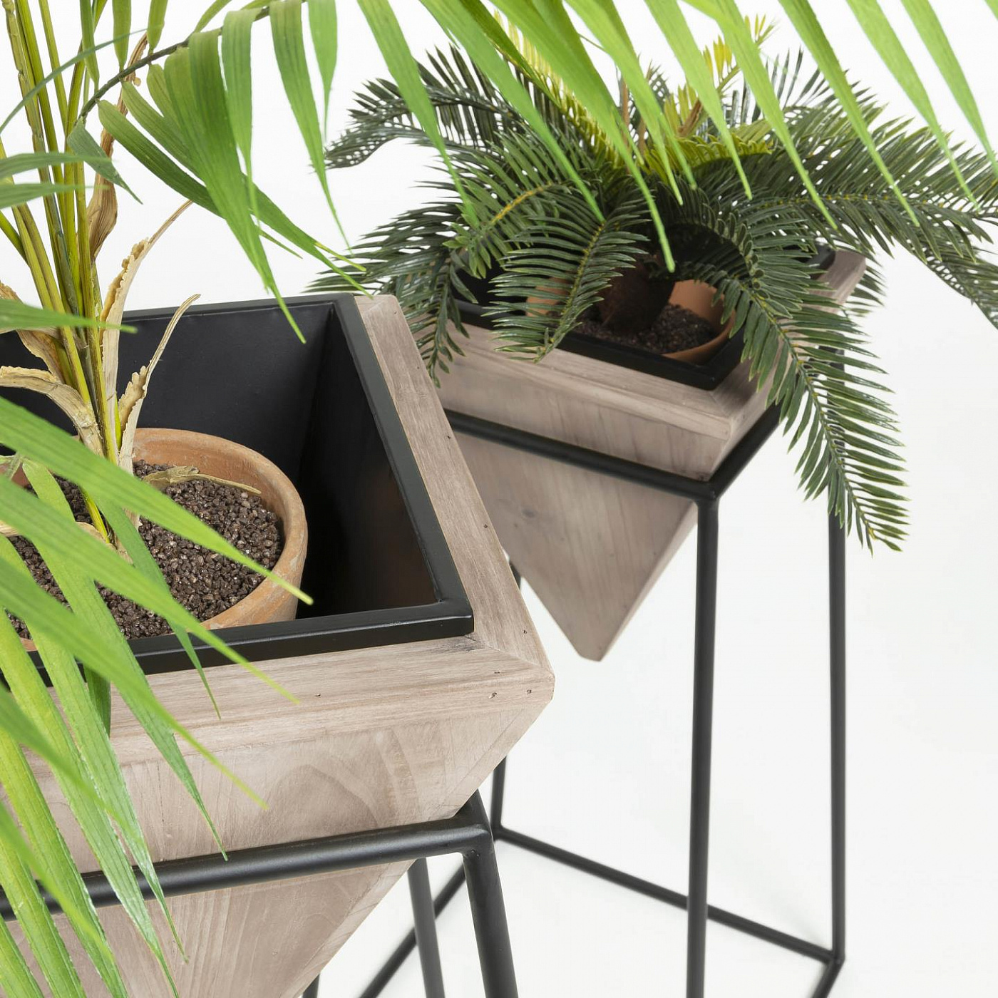 064993 Комплект из 2 кашпо Star La Forma Stared  - Вид №1