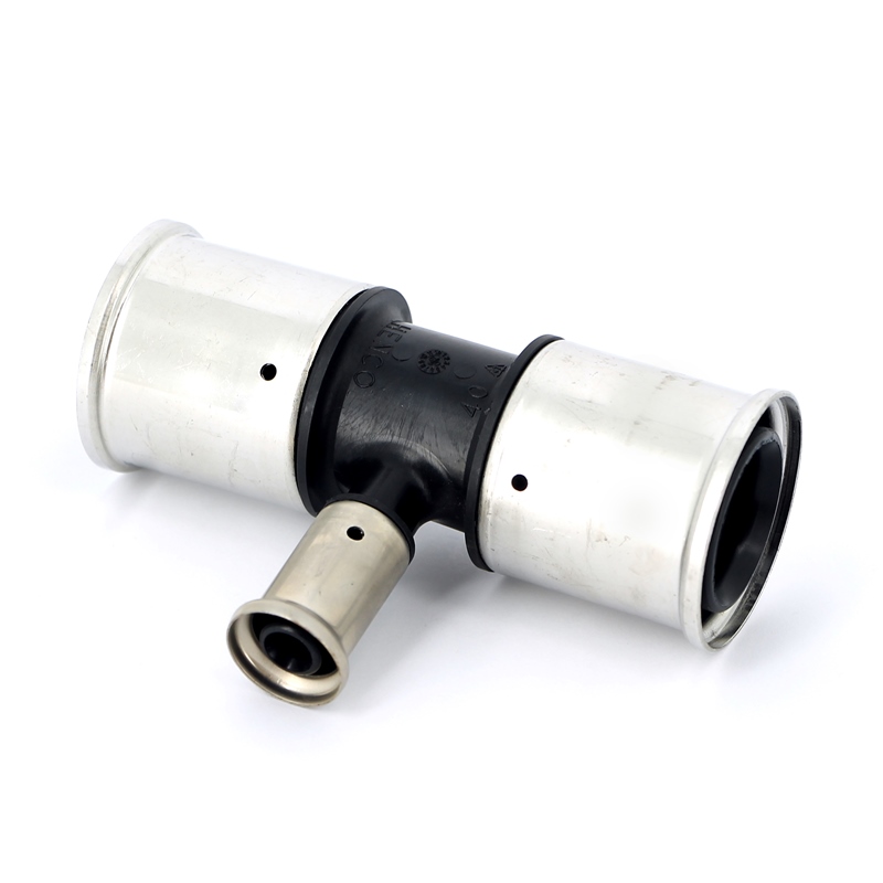 Тройник пресс PVDF HENCO 40х16х40 10PK401640