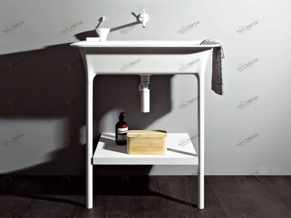 Напольная раковина стоящая овальная Kos by Zucchetti Morphing sun-id-1444988