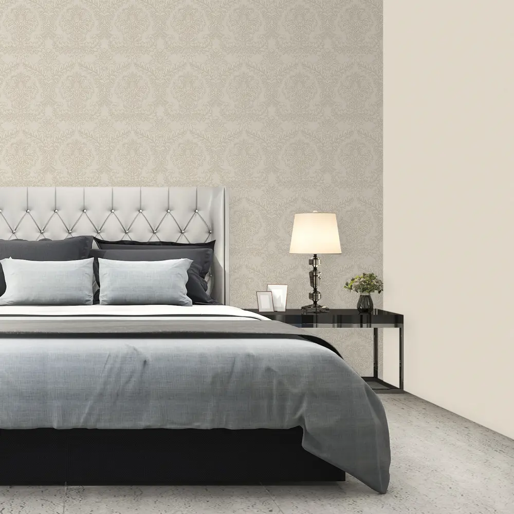 Обои флизелиновые Euro Decor Noble бежевые 1.06 м 7034-02 82377866 STLM-2172218 - Вид №3