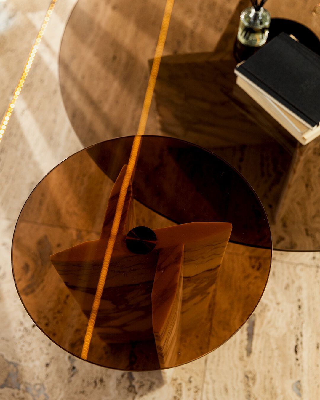 Мраморный журнальный столик Maami Home Quina ARCH-00057061 - Вид №2