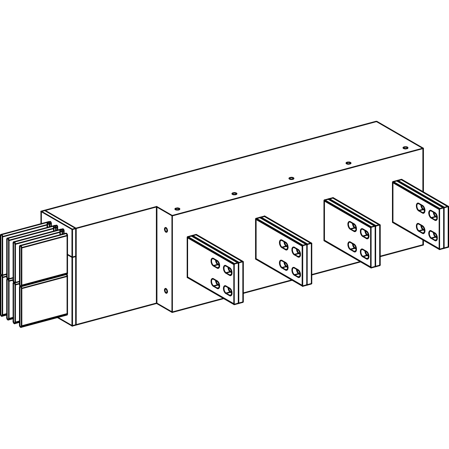KRA3200EL42 СЕКЦИЯ ПРИСОЕДИНИТЕЛЬНАЯ К ТР-РУ Schneider Electric Canalis 