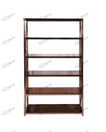 Стеллаж металлический коричневый Modern UNICO  248890 Золото;коричневый 