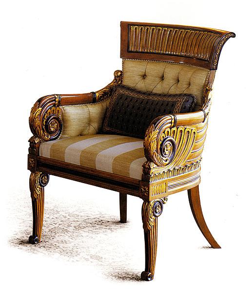 Кресло  EZIO BELLOTTI 4221 Platinum