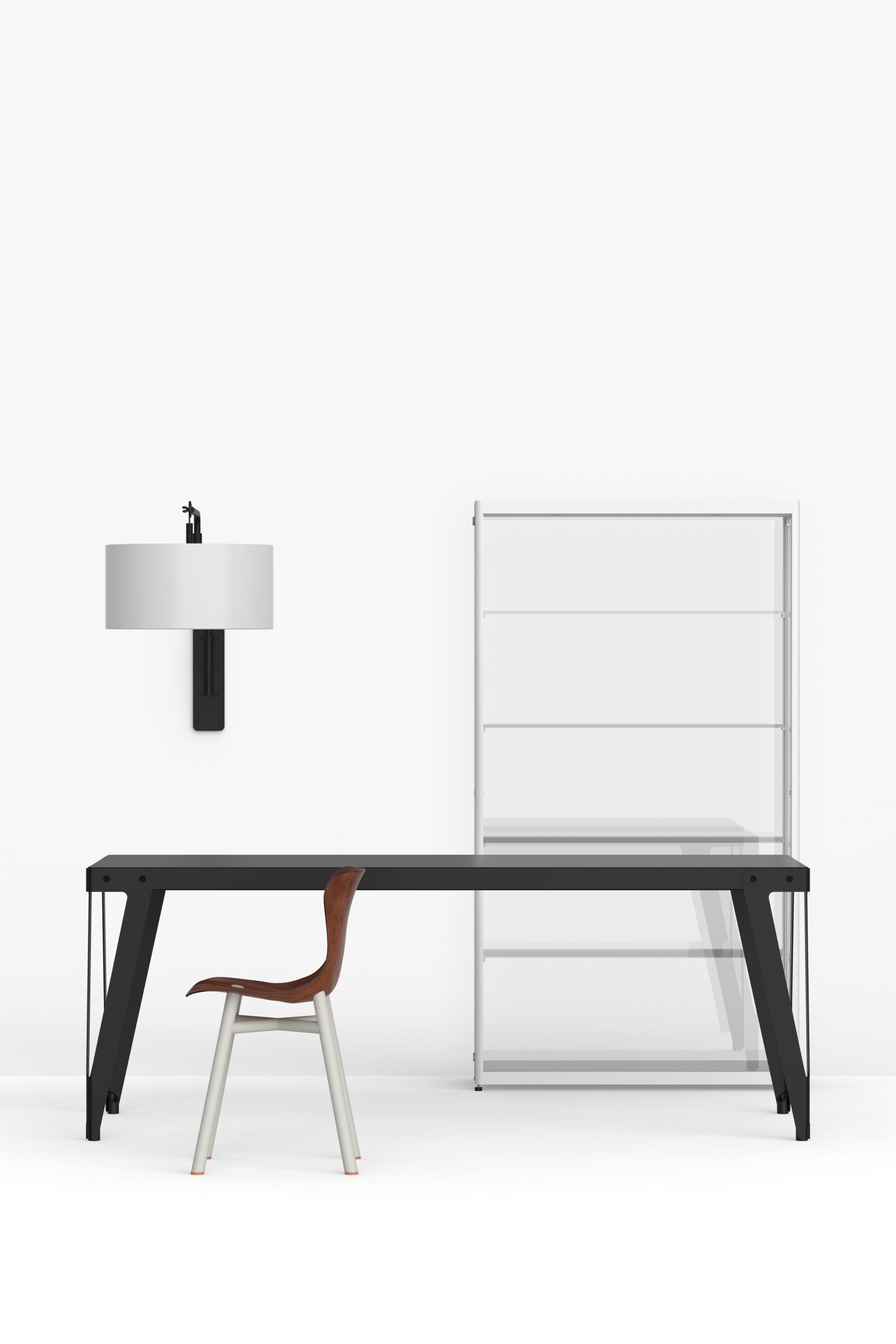 Прямоугольный стальной стол с порошковым покрытием FUNCTIONALS Lloyd ARCH-00036860 - Вид №46