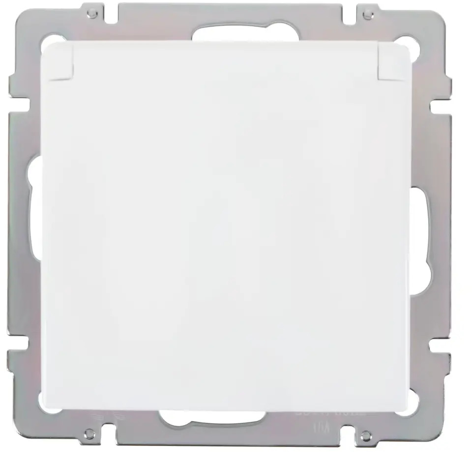 Розетка Werkel влагозащищенная с крышкой и защитными шторками 17782045