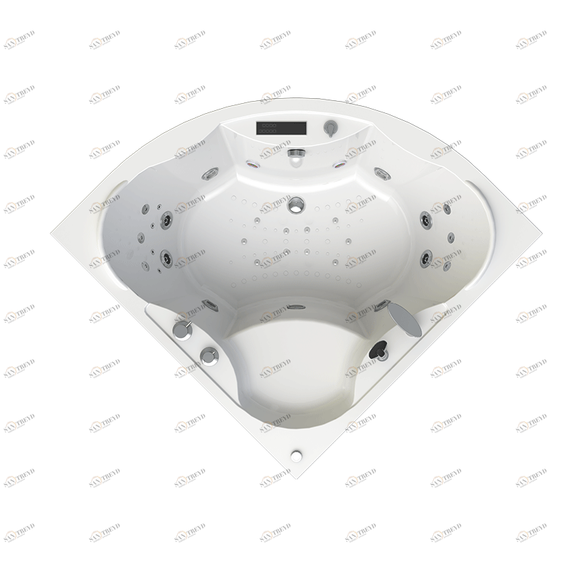 Гидромассаж "Специальный Chrome" на ванну Верона (двигатель 1500 Вт, система "Turbo-pool", миниджет Релакс - 4 шт., джет Релакс - 6 шт., джет Магнус, Линц - 8 шт.) Radomir 1-65-2-0-4-024