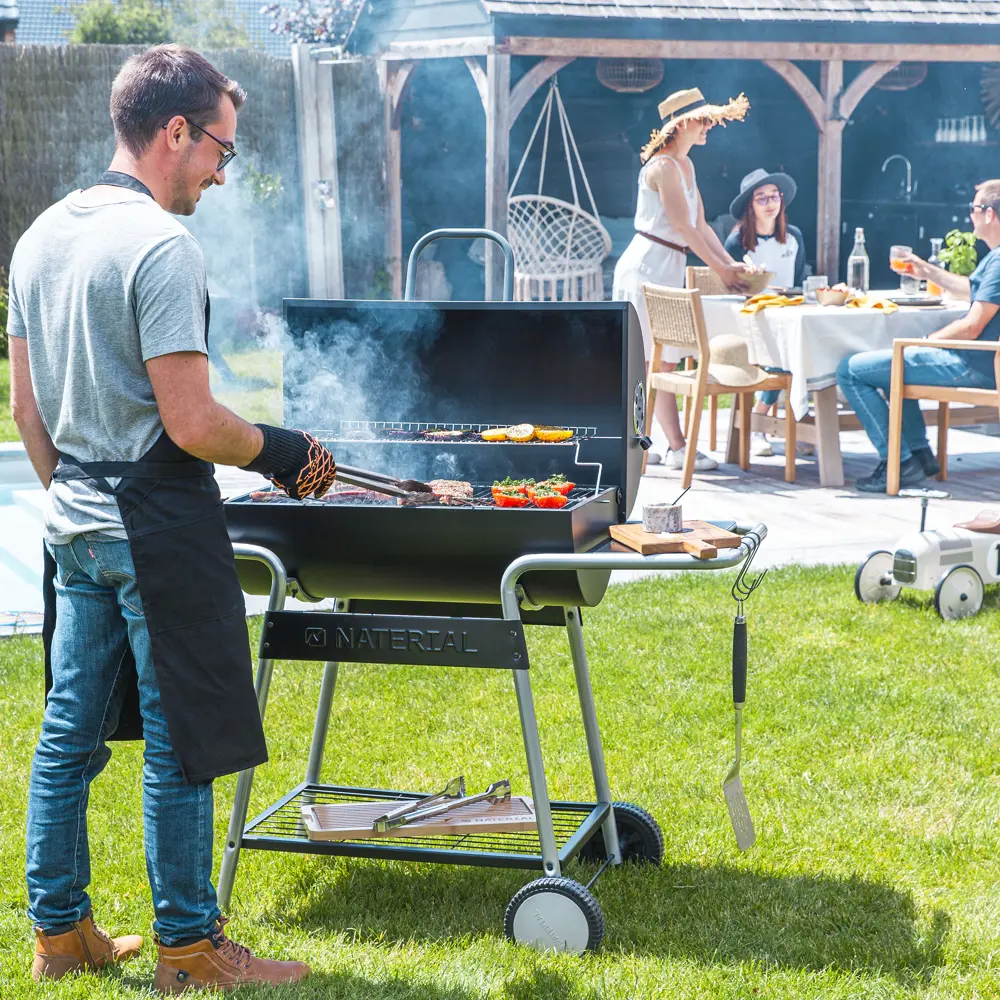 Гриль угольный передвижной Naterial Talos 100x115x59см STLM-2078275 - Вид №25