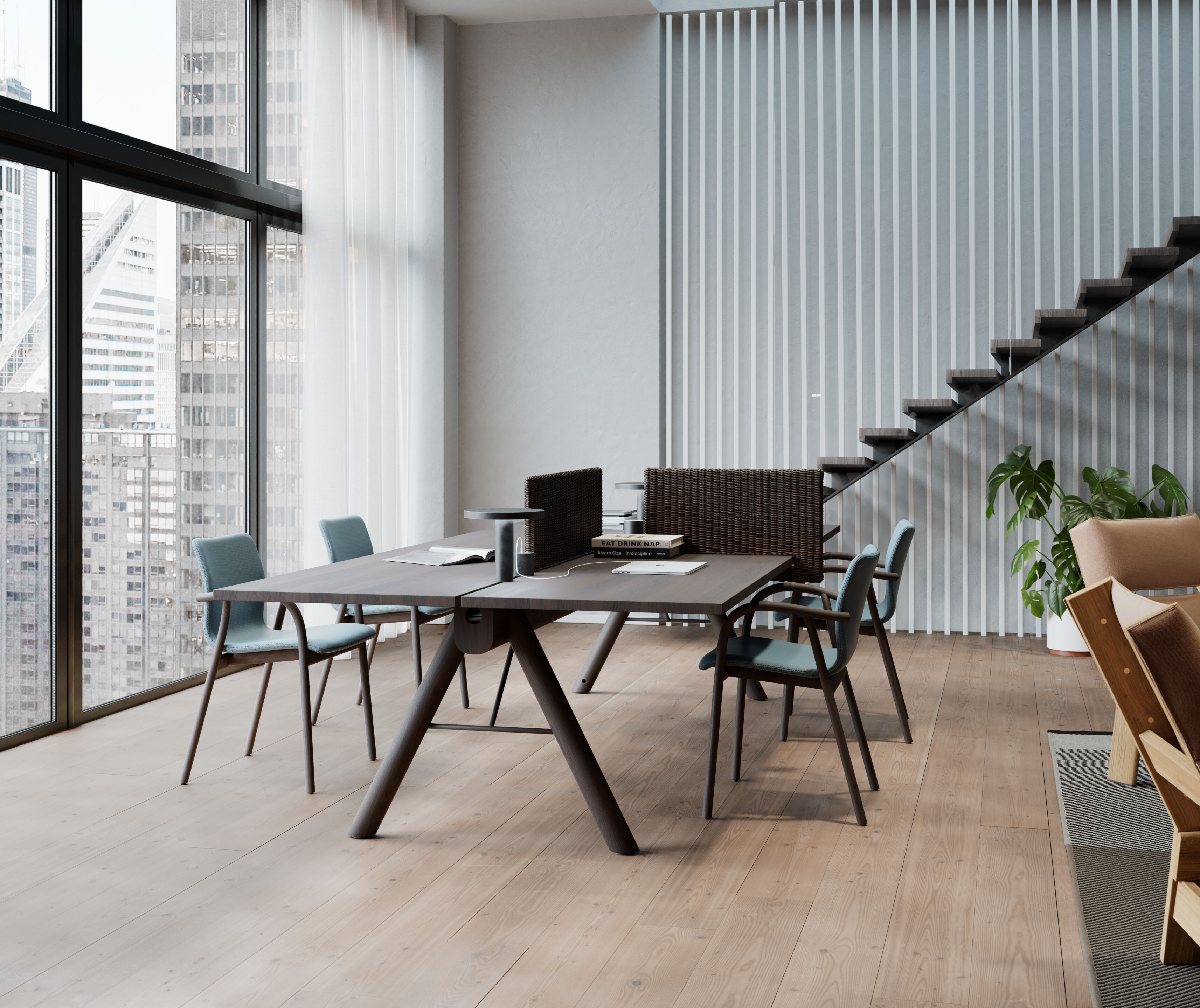 Офисное кресло с мягкой тканью Kettal ARCH-00148471 - Вид №7