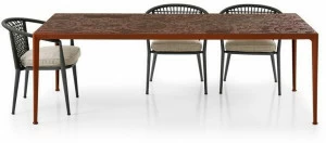 B&B Italia Outdoor Прямоугольный садовый стол из керамогранита Mirto outdoor