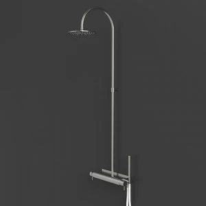 Настенный смеситель набор, без встроенной части, с полкой, круглый регулируемые душевой головкой диаметр 200 мм </span>, регулятором давления и цилиндрическая ручного душа о 18 м т  MIL114 CEADESIGN